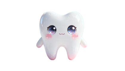 Obraz premium Character 3d tooth 