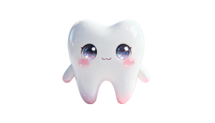 Character 3d tooth
