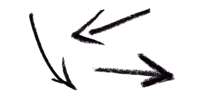 Abstract Arrows Dynamic Flow Directional Movement Navigation Graphic Design Vector on transparent background - Powered by Adobe