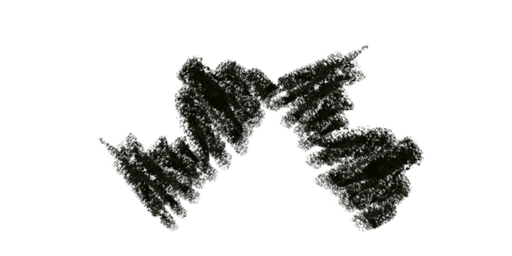 Dark Abstract Texture Brush Strokes Grunge Effect Artistic Background Creative Design Pattern on transparent background