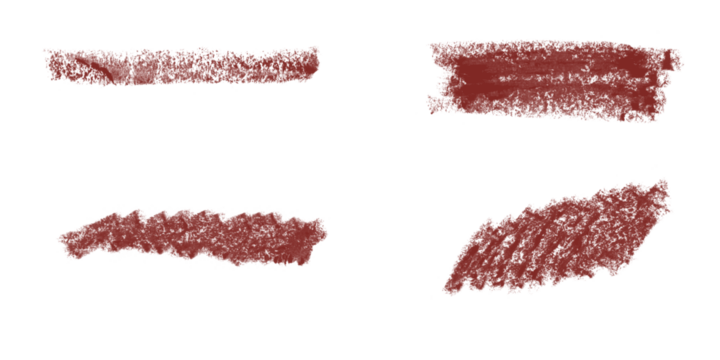 Red Chalk Strokes Background Art Drawing Texture Grunge Design Illustration Chalkboard Graphic on transparent background - Powered by Adobe