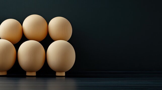 A lineup of wooden figures with speech bubbles illustrates community communication and interaction ideas on a gray backdrop