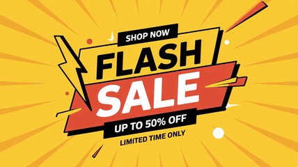 Don't miss this flash sale with up to 50% off for limited time only