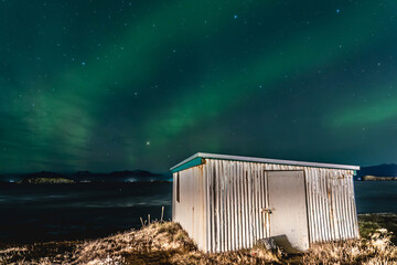 Dancing lights over Iceland