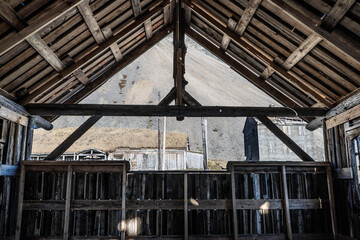 Fototapeta premium Vestrahorn and the black dunes near the Viking Village