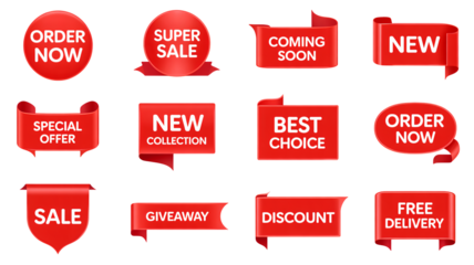 Set of Black Friday Sale Poster Templates with Red and Black Balloons