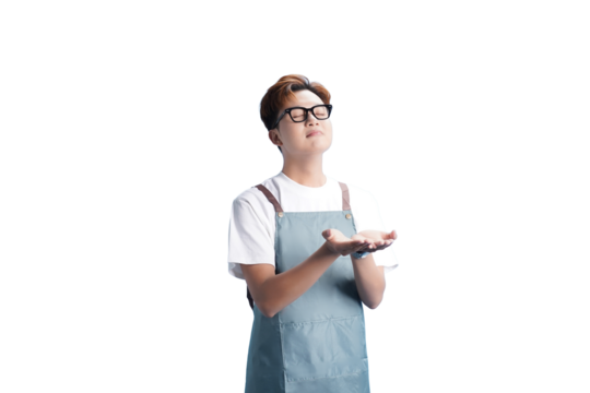 Embracing Hope: A person stands with open hands, embodying a moment of tranquil reflection, inviting a sense of serenity and hope.