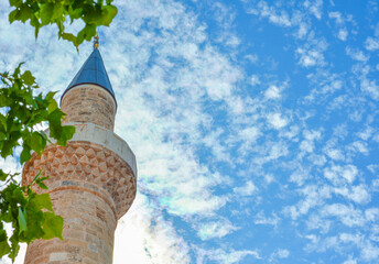 Obraz premium Kesik Minare Mosque in Antalya City, Turkiye