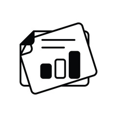 Bar Chart vector icon