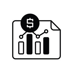 Stock Market vector icon