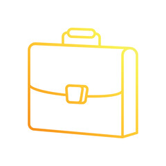 Briefcase vector icon