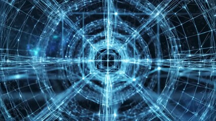 Digital Web of Connectivity: The intricate digital design of a global network illustrates the interconnectedness of modern technology. Visualizing innovation, science, and the power of data. - Powered by Adobe