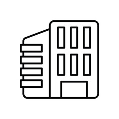 Office Building vector icon