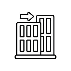 Mergers vector icon
