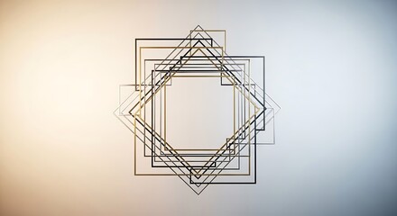 Geometric shapes overlay background wallpaper