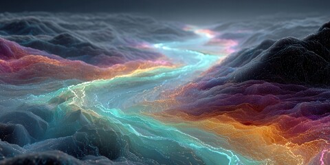 Exploring Vibrant Landscapes of Data Through Machine Learning Algorithms