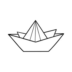 paper boat icon