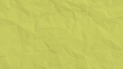 Animated  clean empty crumpled paper background, realistic folded note sheet texture stop motion, blank crushed page effect, back to school study backdrop animation, old business idea design