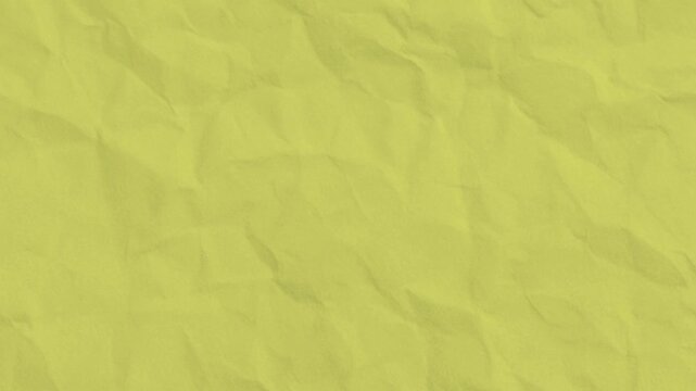 Animated  clean empty crumpled paper background, realistic folded note sheet texture stop motion, blank crushed page effect, back to school study backdrop animation, old business idea design