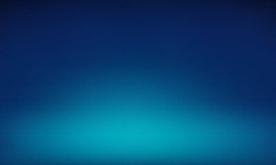 Deep blue and cyan gradient background with smooth subtle light effect