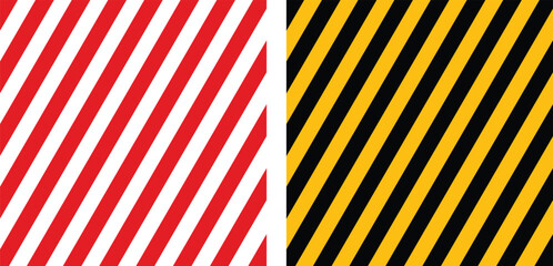 Set of striped background square shape vector