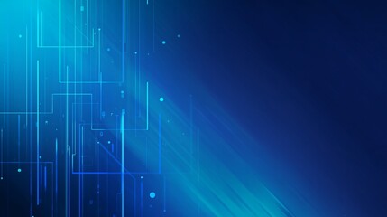 Dark Blue tech background