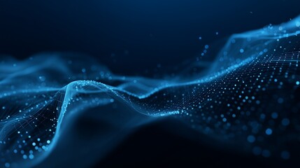 Blue and black high-tech background