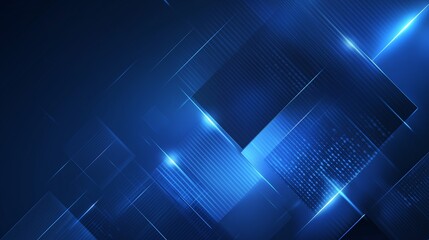 Dark Blue tech background