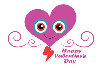 Heart of the Storm – Hurricane Cupid Vector