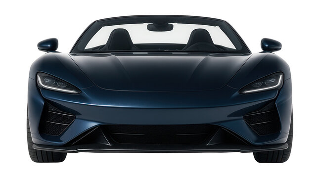 Sleek roadster featuring aerodynamic side vents and a bold rear diffuser.