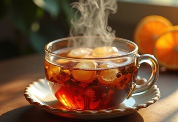 Earl Grey Tea Infusion Citrus Bergamot Subtle Flavors Enticing Brew Elegance