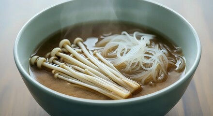 Organic miso broth ramen close-up for probiotic-rich wellness and wholesome mindful eating inspiration