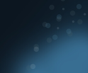 “Dark to Light Blue Gradient Background with Soft Bokeh Lights