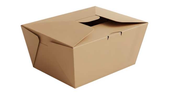 Stylish takeout container mockup for restaurant branding projects, ideal for food delivery businesses and innovative packaging designs now