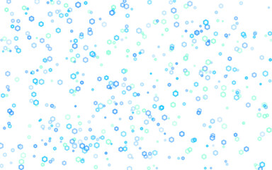 Abstract geometric background with blue shapes isolated on transparent background for modern design and creative projects, perfect for presentations