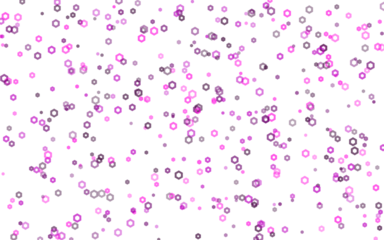 Abstract geometric background with pink shapes isolated on transparent background for modern design and creative projects, perfect for presentations