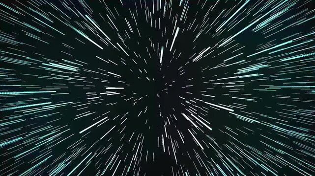 Hyperspace jump in star tunnel effect. Speed of Light Concept.
Keywords: