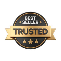 Obraz premium Premium trusted best seller seal emblem