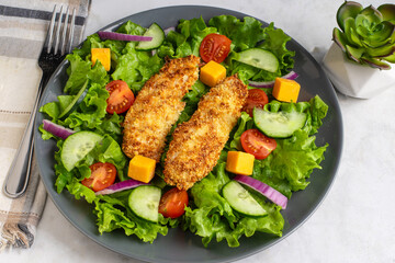 chicken tender salad