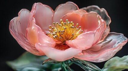 Vibrant Crimson Rose Bloom Close-Up: Delicate Petals, Dewdrop Detail, Natural Beauty, Floral Elegance, Romantic Macro Photography.