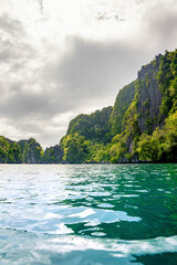 tropical island in the sea