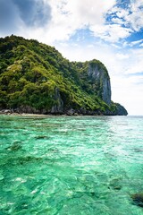 tropical island in the Philippines