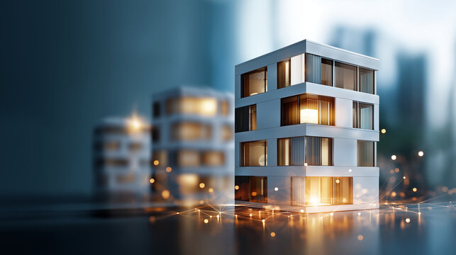 Three dimensional architectural design using digital innovation soft modern backdrop technology enabled creation virtual construction planning computational design