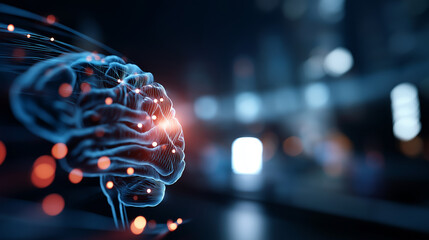 Linguistic comprehension concept with artificial neural architecture soft technology backdrop intelligent network visualization text understanding framework cognitive