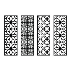 Abstract geometric pattern with vibrant color accents