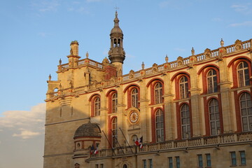 Le château vieux, château de Saint Germain en Laye, vue de l'extérieur, ville de Saint Germain en Laye, département des Yvelines, France