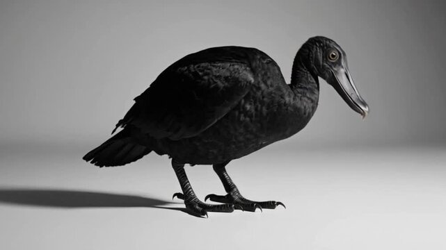 Dodo bird moving a little 