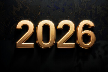 new year gold 2026