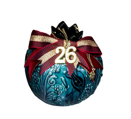 Ceramic pomegranate - traditional Greek Christmas souvenir