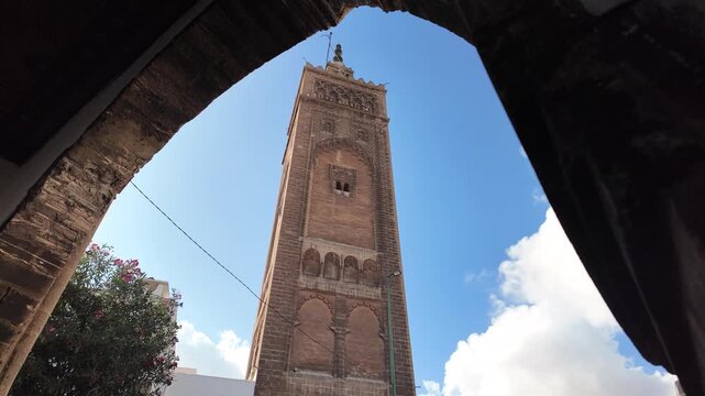 Historic Streets and Traditional Architecture of the Habous District &ndash; Casablanca, Morocco November 13, 2025